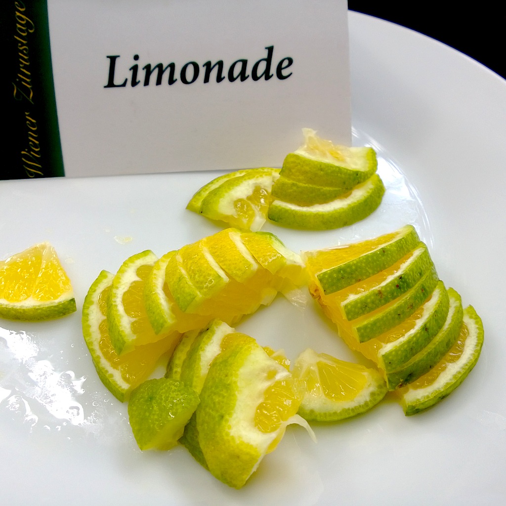 Eine Sorte trägt den Namen Limonade.